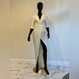 Luxury Cruelty free brand ZHIVAGO. Mint condition white dress.
